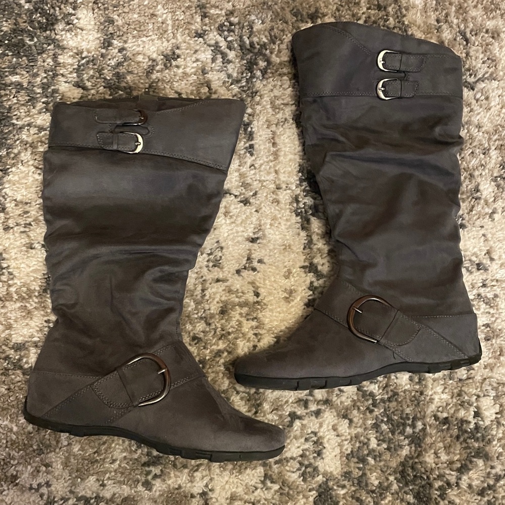 Gray Boots!